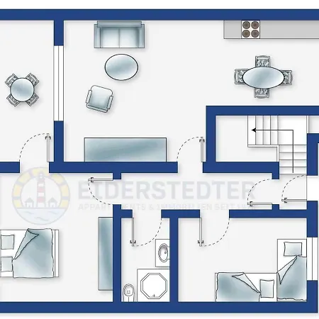 Wohnung-eg-mitte-id-182 Apartment Sankt Peter-Ording